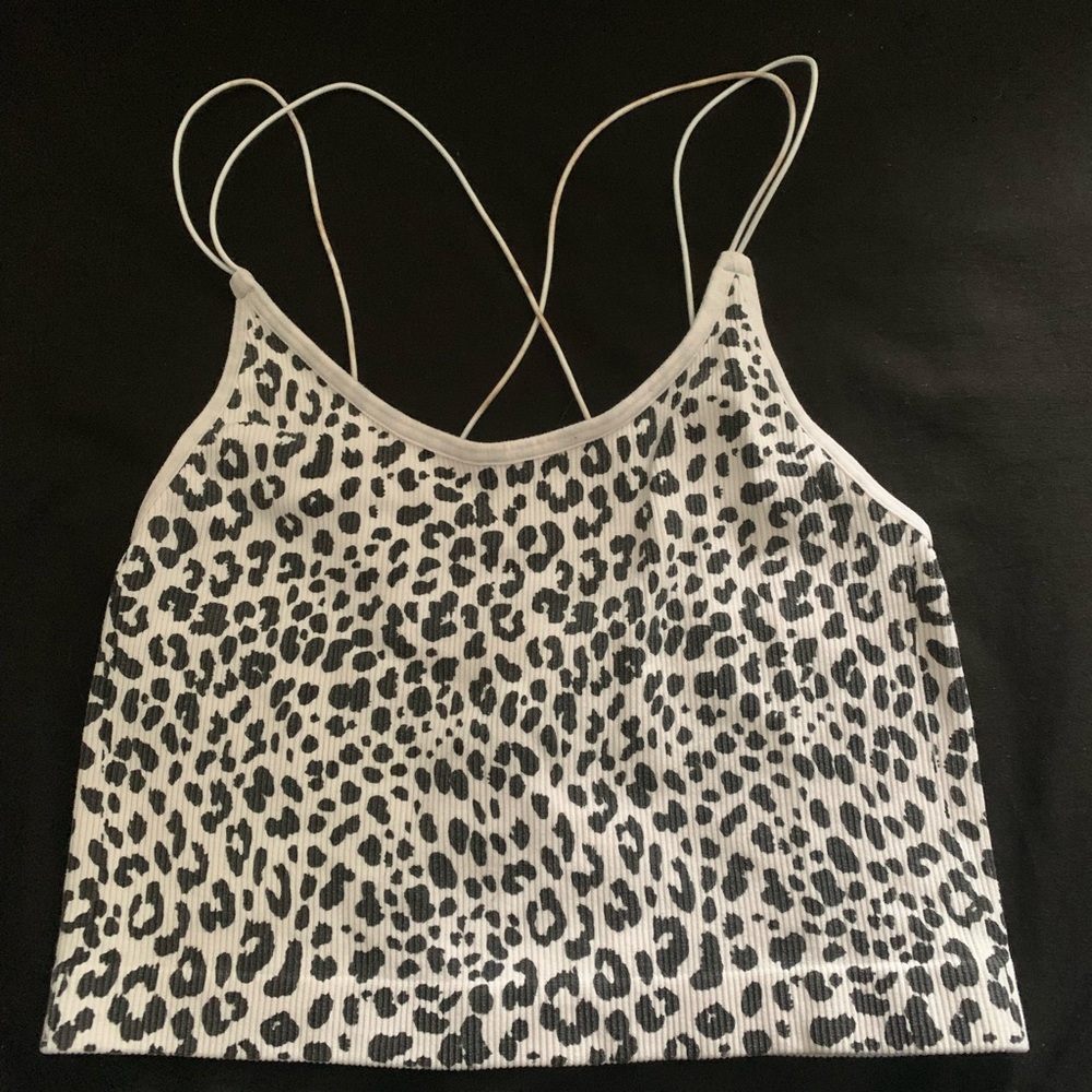 Small, Zebra Print crop top